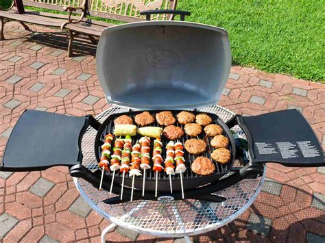 mini gas grill outdoor cooking